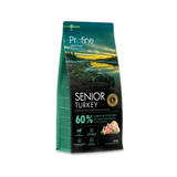 Profine Senior Turkey & Potatoes tørfoder til ældre hunde, pose set forfra
