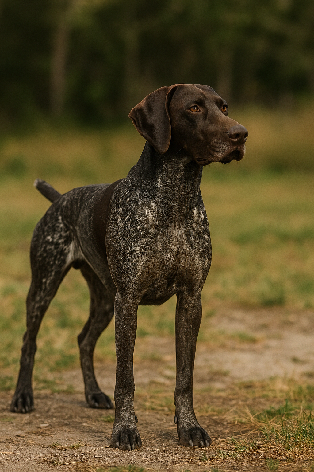 Tysk Korthåret Hønsehund: raceguide – temperament, pleje, motion og sundhed