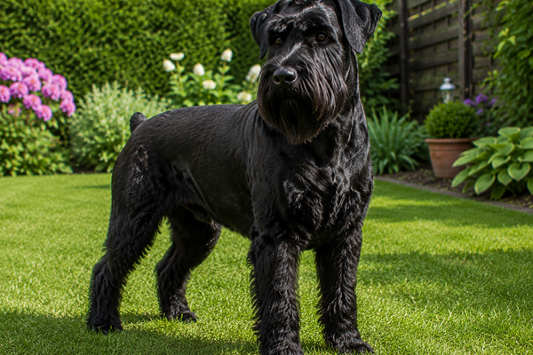 Riesen Schnauzer: raceguide – temperament, pleje, motion og sundhed