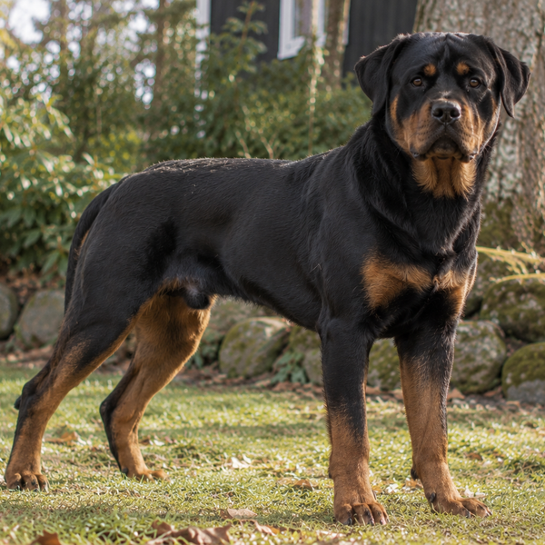 Rottweiler: raceguide – temperament, pleje, motion og sundhed