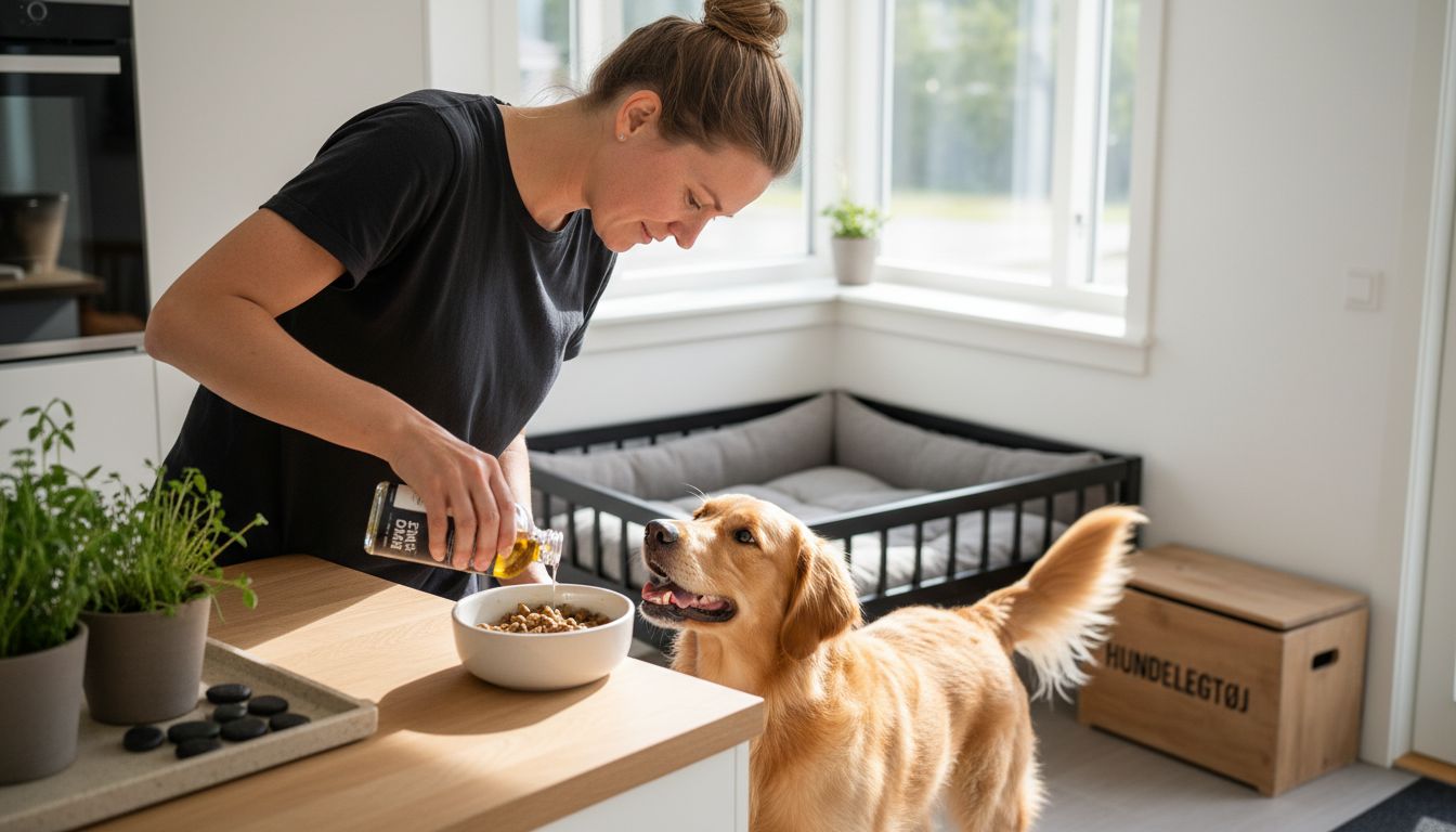 hund omega-3 pleje