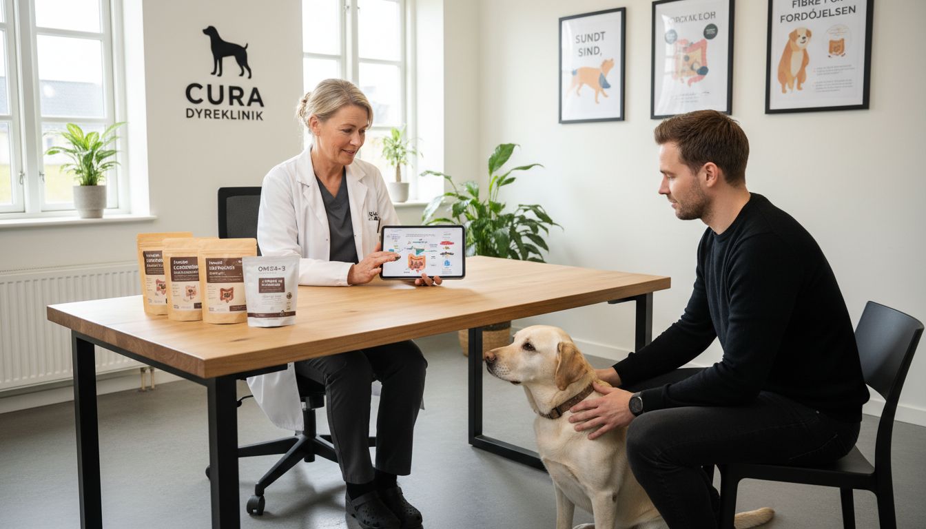 hund dyrlæge kosttilskud