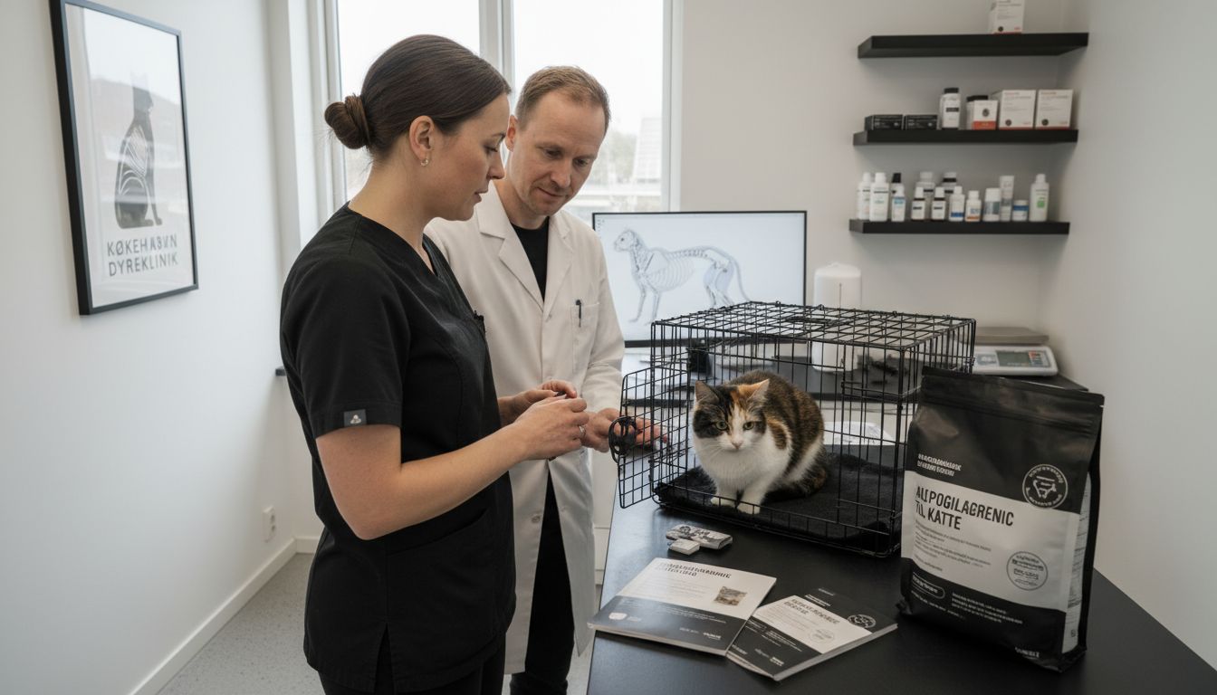dyrlæge kat allergifoder