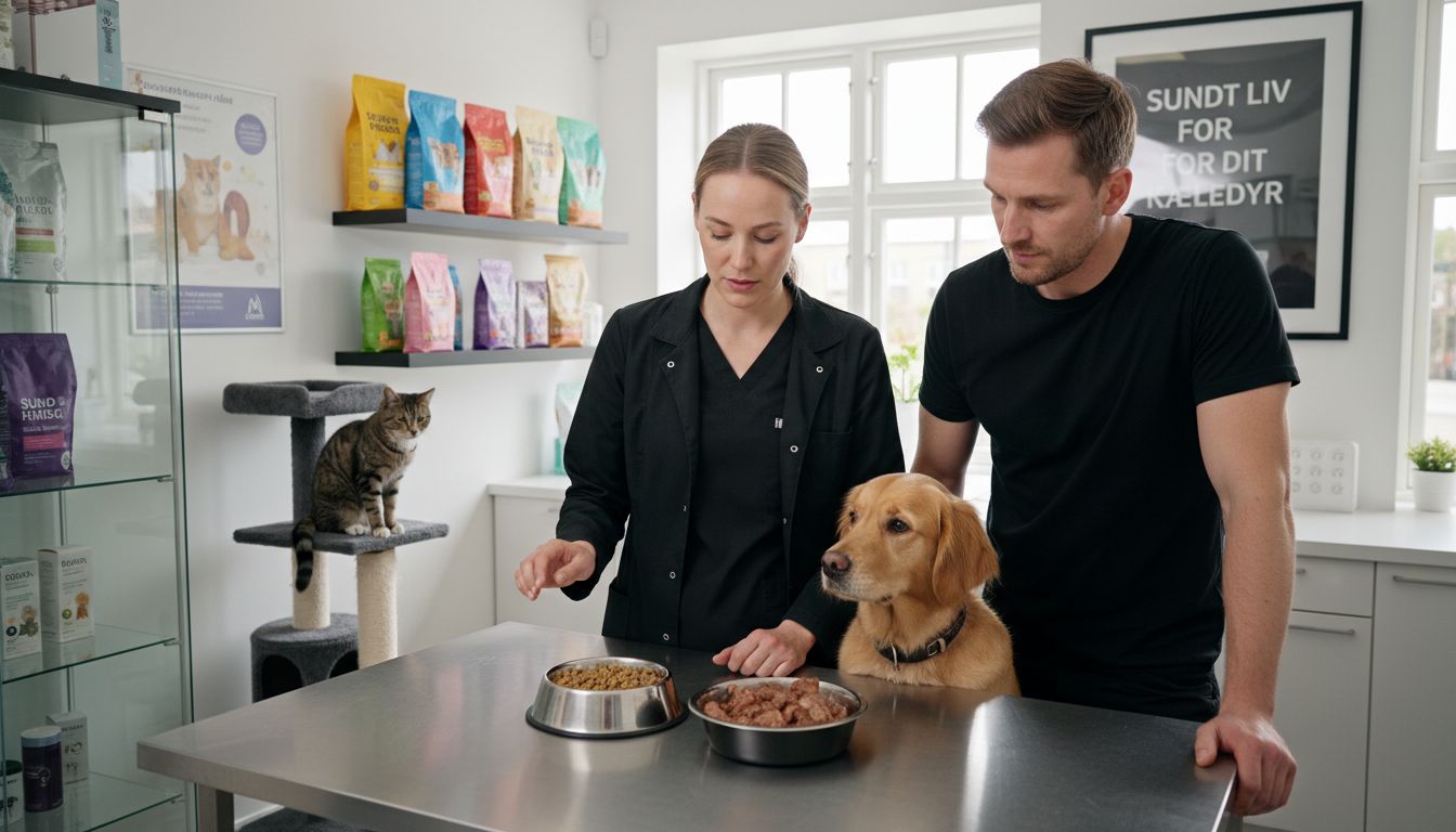 dyrlæge foderrådgivning kæledyr