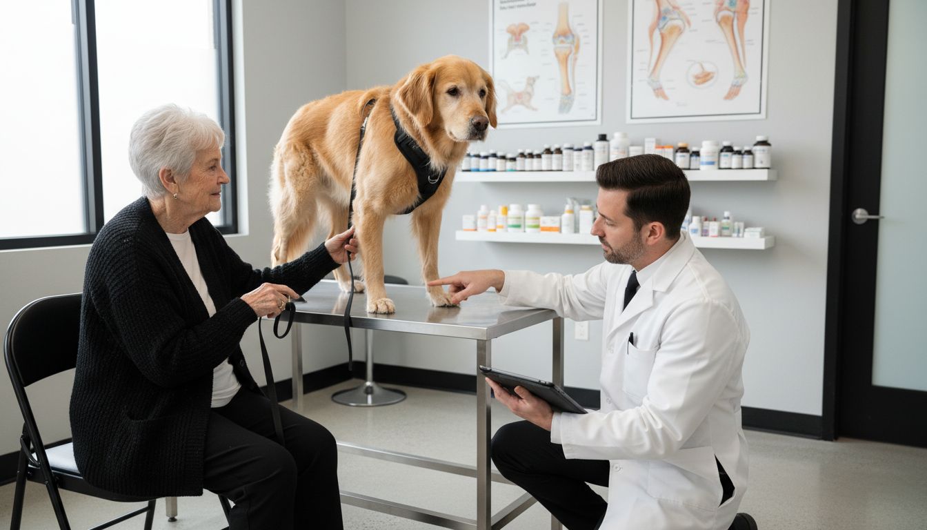 senior hund dyrlæge