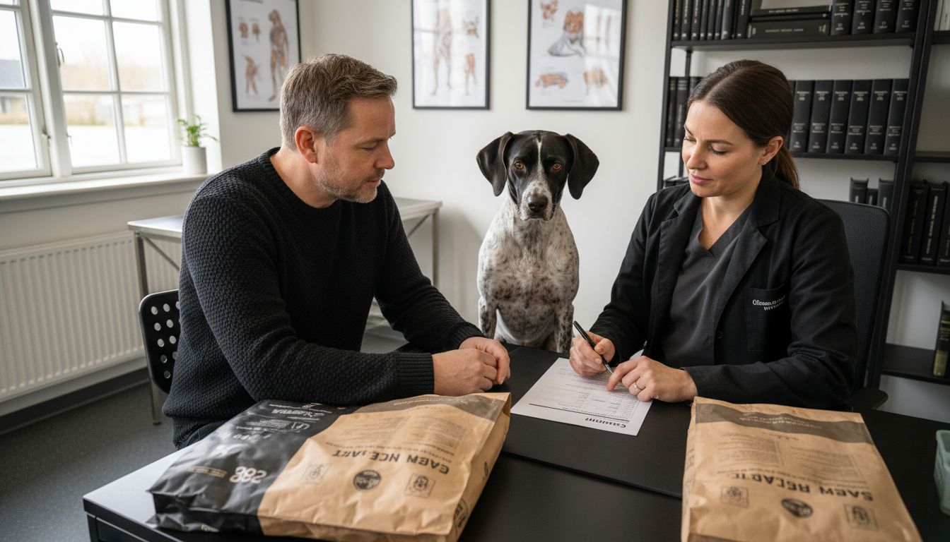 hund dyrlæge kornfoder