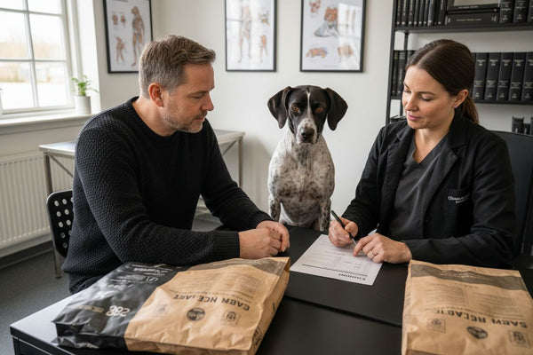 hund dyrlæge kornfoder