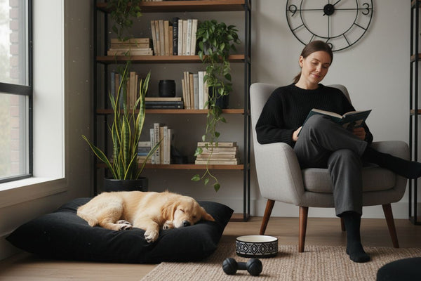 hund trygt hjem miljø