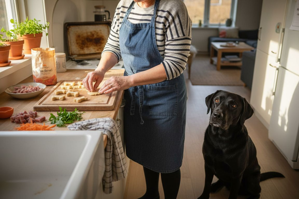 Sådan laver du lækre hundegodbidder i dit eget køkken
