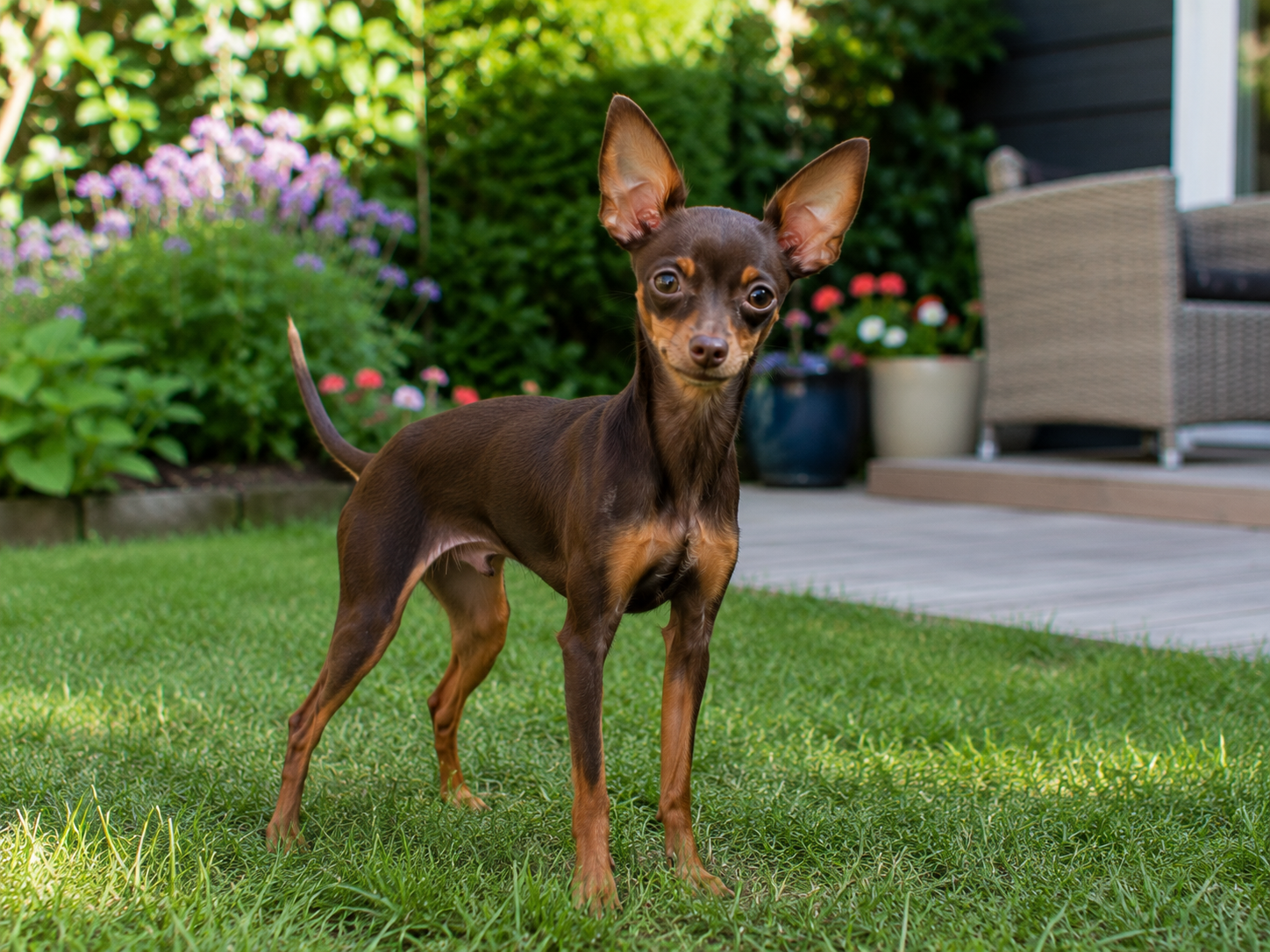 Russisk Toy Terrier: raceguide – temperament, pleje, motion og sundhed