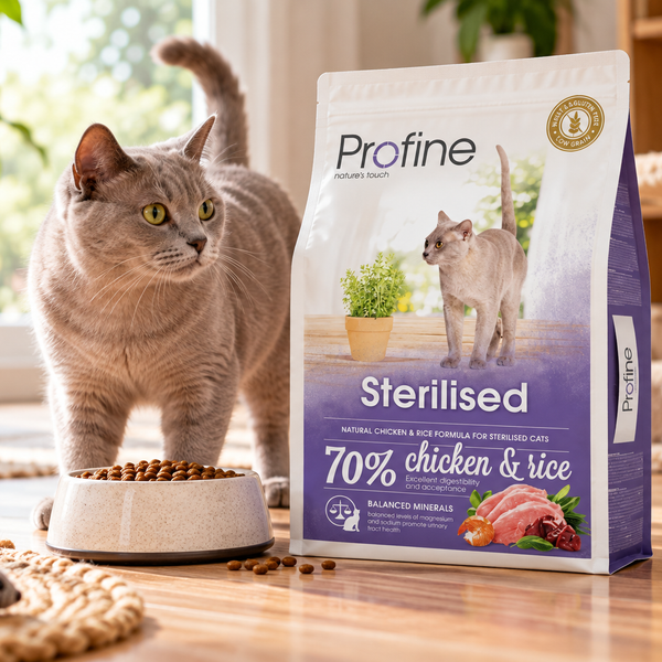 Kattefoder til steriliseret kat: undgå at katten tager på