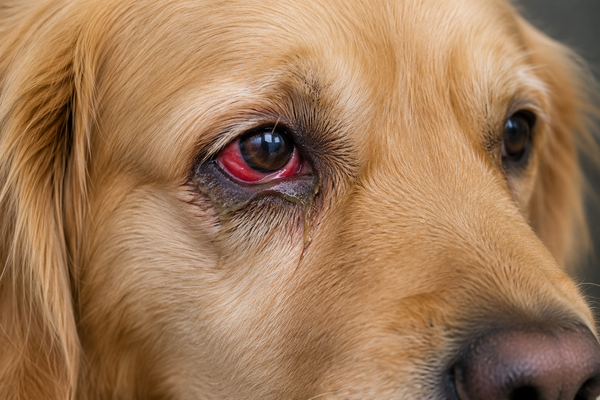 Øjenbetændelse hund