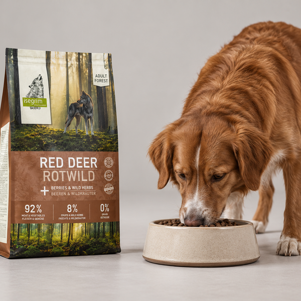 Isegrim hundefoder: serierne og alternativer