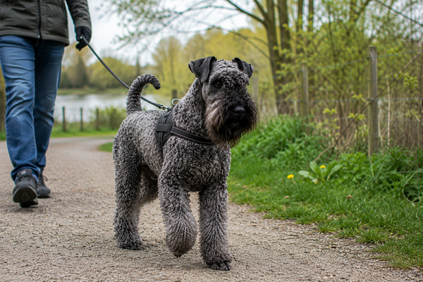 Kerry Blue Terrier: raceguide – temperament, pleje, motion og sundhed