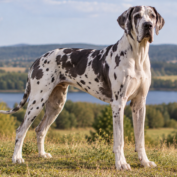 Grand Danois (Great Dane): raceguide – temperament, pleje, motion og sundhed