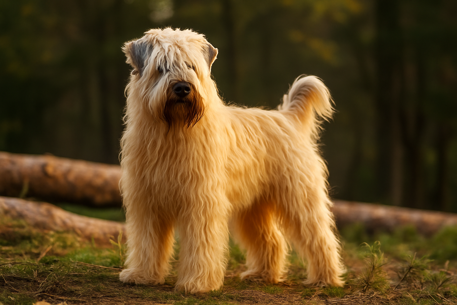 Soft Coated Wheaten Terrier: raceguide – temperament, pleje, motion og sundhed