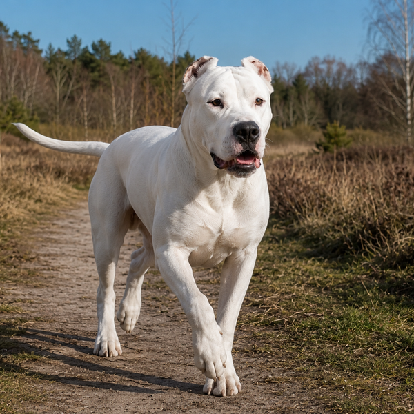 Dogo Argentino: forbudt i Danmark – historie, kendetegn og sundhed
