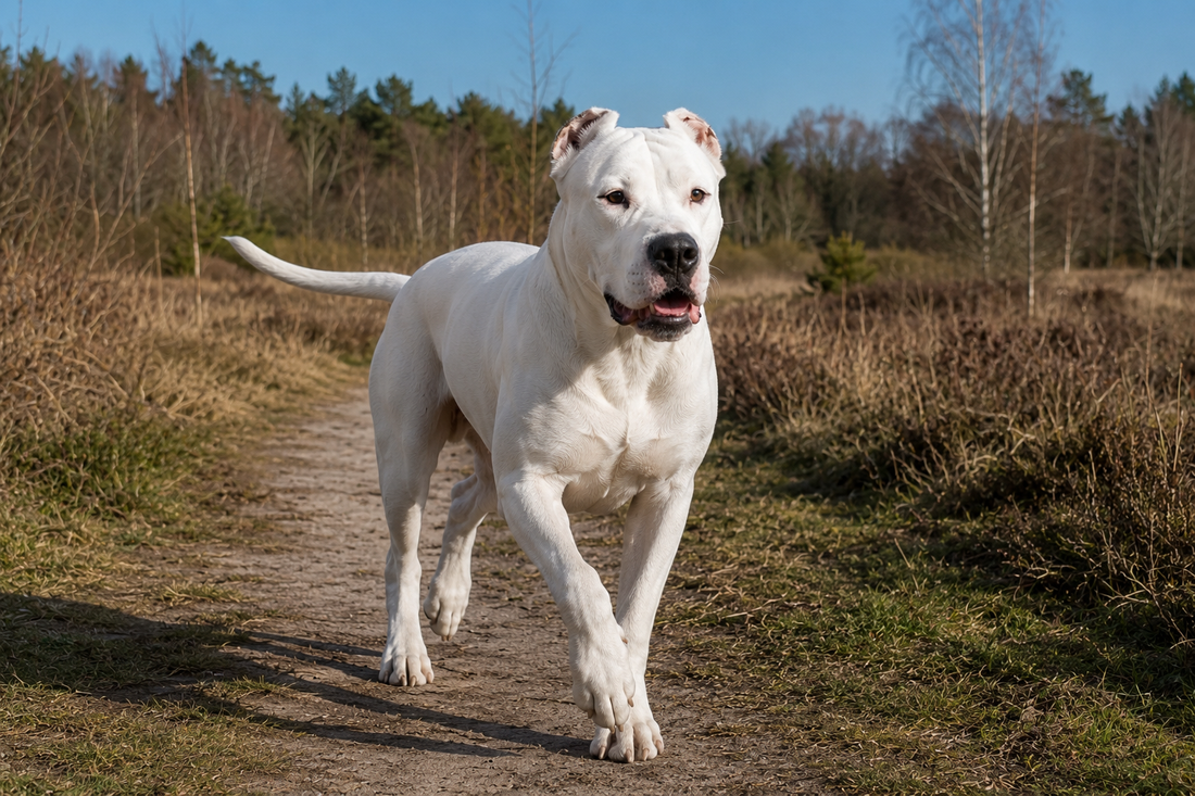 Dogo Argentino: forbudt i Danmark – historie, kendetegn og sundhed