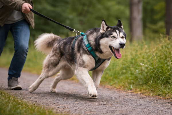 Min hund trækker