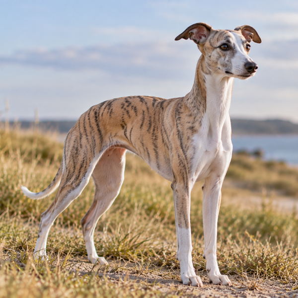 Whippet: raceguide – temperament, pleje, motion og sundhed