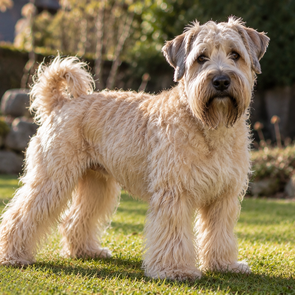Soft Coated Wheaten Terrier: raceguide – temperament, pleje, motion og sundhed