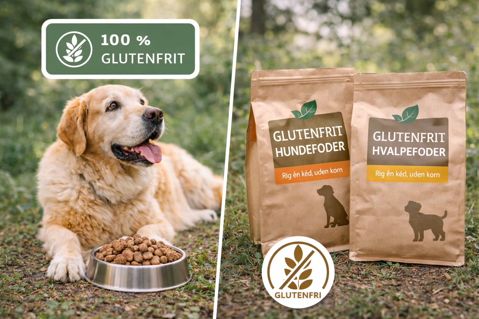 Glutenfrit hundefoder