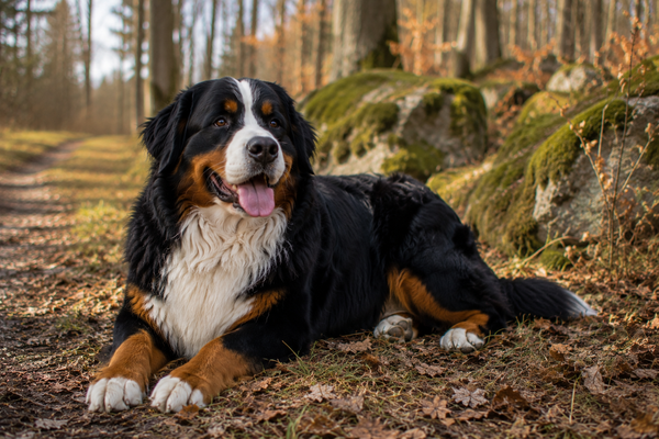 Berner Sennenhund: raceguide – temperament, pleje, motion og sundhed