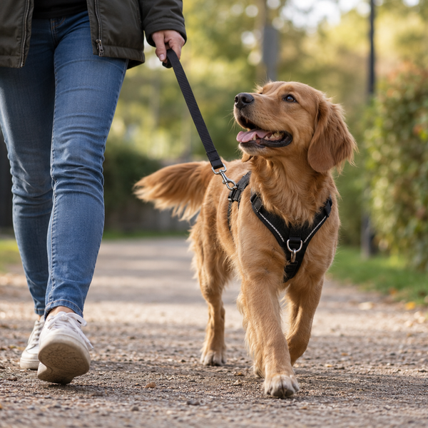 Min hund trækker i snoren: sådan lærer den at gå pænt