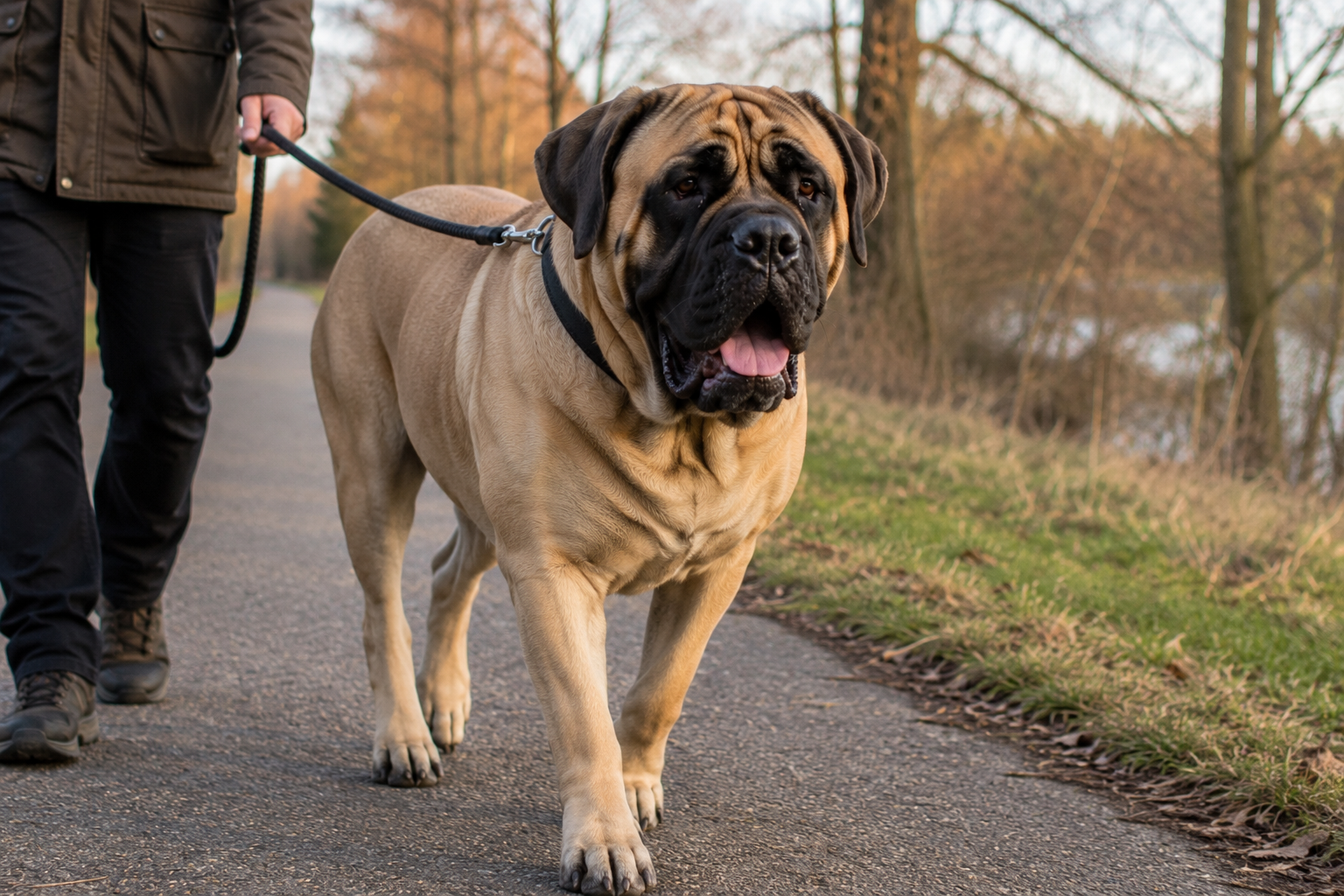 Mastiff (engelsk): raceguide – temperament, pleje, motion og sundhed