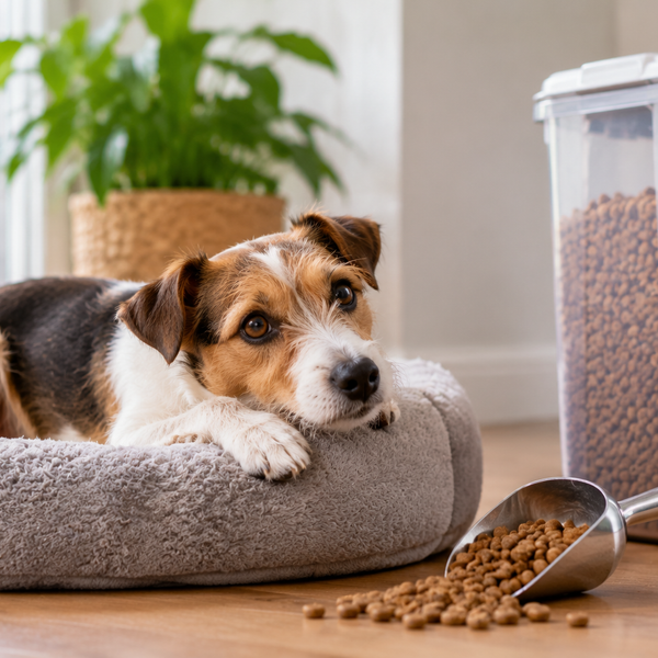 Stor sæk hundefoder (12–15 kg): Sådan sparer du pr. kg