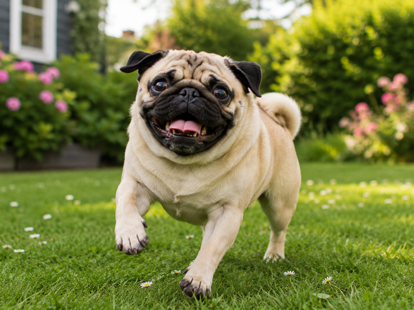Mops (Pug): raceguide – temperament, pleje, motion og sundhed