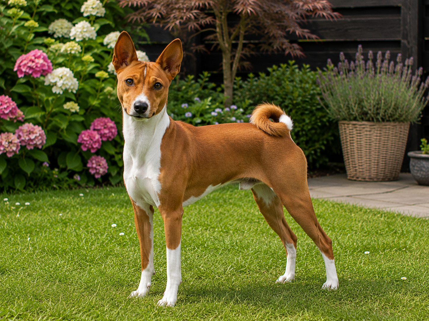 Basenji: raceguide – temperament, pleje, motion og sundhed