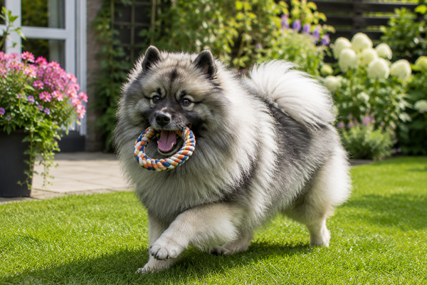 Keeshond (wolfspitz): raceguide – temperament, pleje, motion og sundhed
