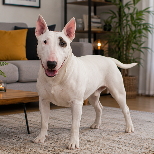 Bull Terrier: raceguide – temperament, pleje, motion og sundhed