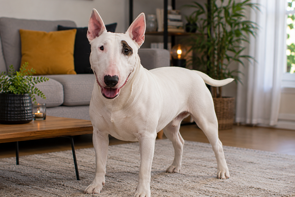 Bull Terrier: raceguide – temperament, pleje, motion og sundhed