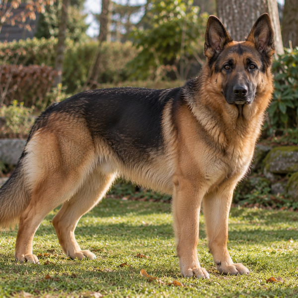 Schæferhund: raceguide – temperament, pleje, motion og sundhed