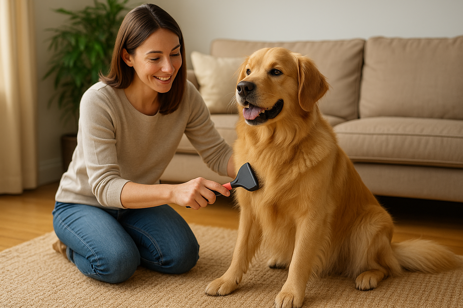 Pelspleje hund