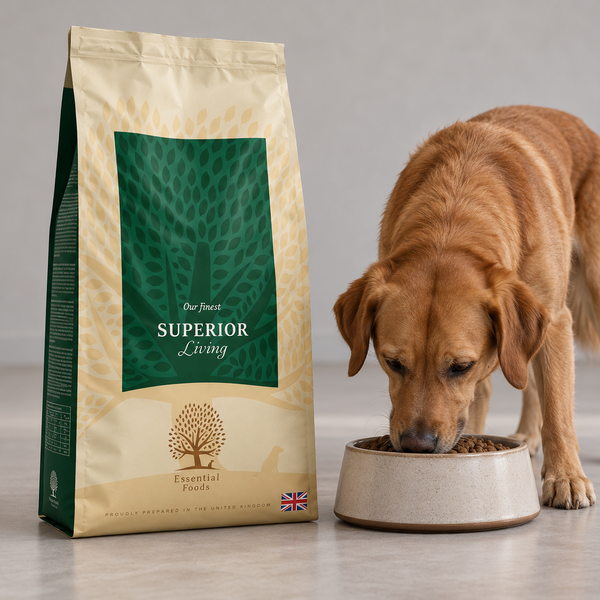 Essential hundefoder: serierne, indholdet og alternativer