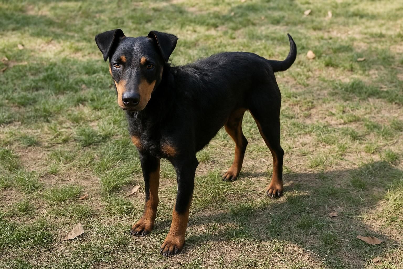 Manchester Terrier: raceguide – temperament, pleje, motion og sundhed