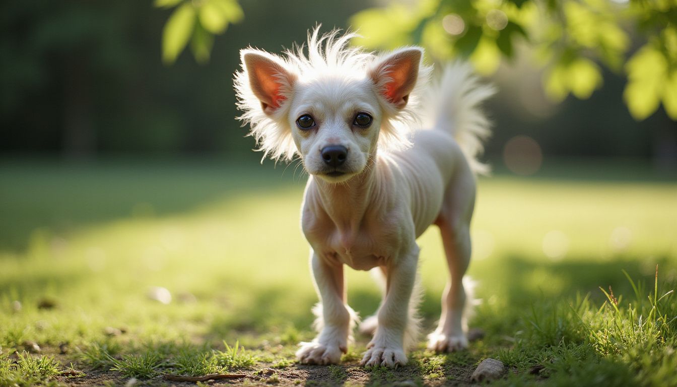 Chinese Crested (Kinesisk Hårløs): raceguide – temperament, pleje, motion og sundhed