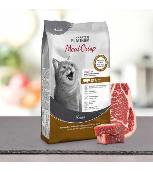 PLATINUM MeatCrisp Adult Iberico tørfoder til voksne katte – billede 4