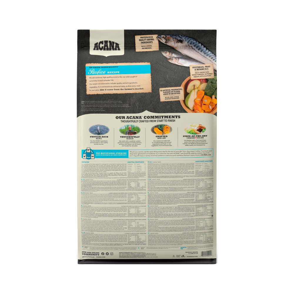 ACANA Highest Protein Dog Pacifica 11,4kg