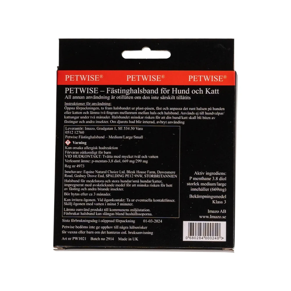 Petwise Flåthalsbånd