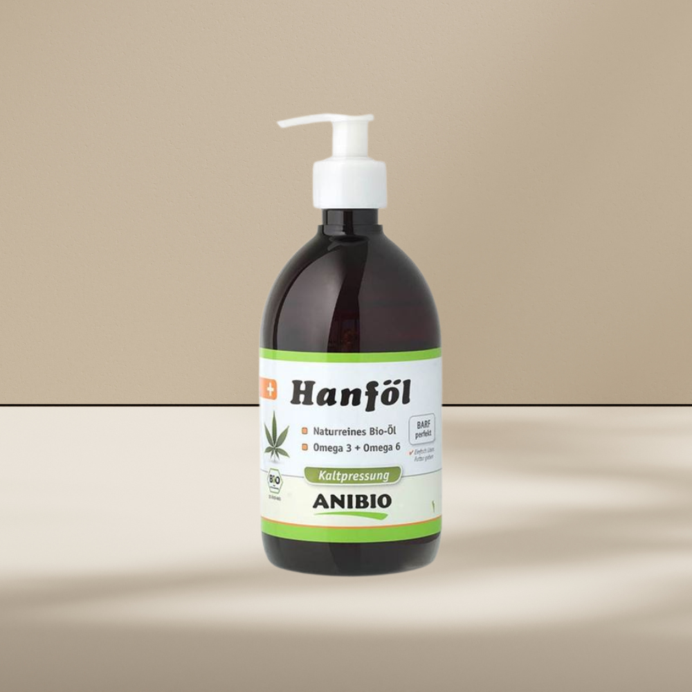 Anibio Hanföl 500 ml. Hamp olie