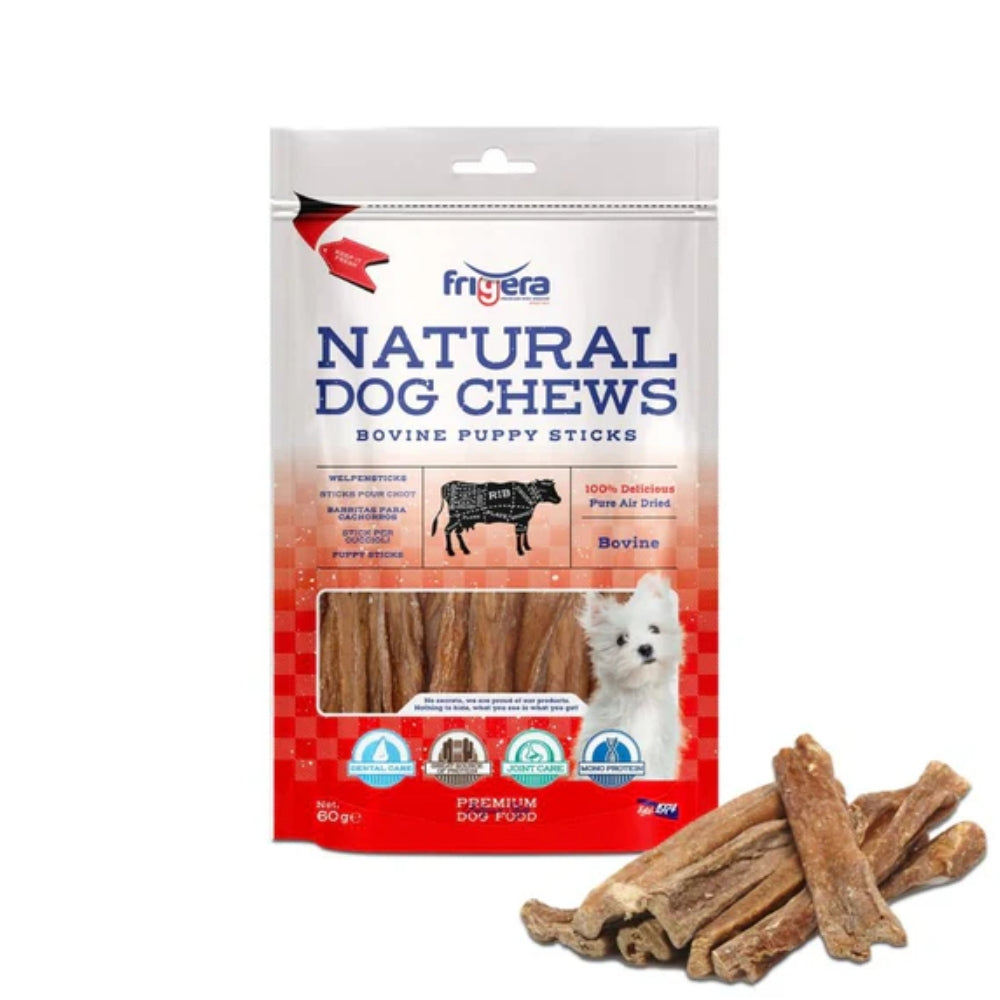 Natural Dog Chews Okse Hvalpepinde 60gr