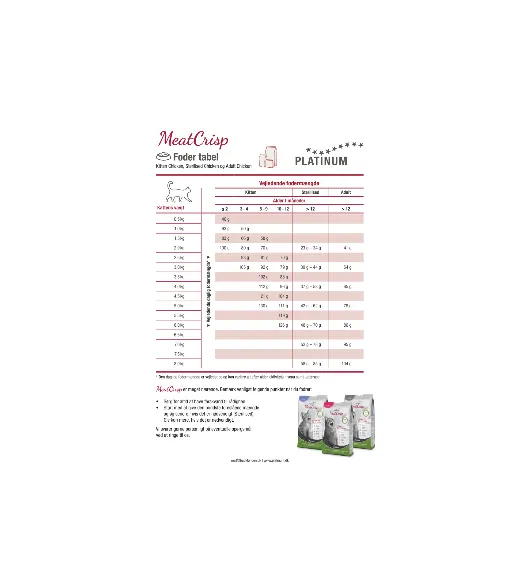 PLATINUM MeatCrisp Adult Fish tørfoder til voksne katte – billede 2