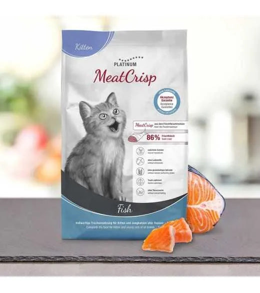 PLATINUM MeatCrisp Kitten Fish 3 kg – tørfoder til killinger