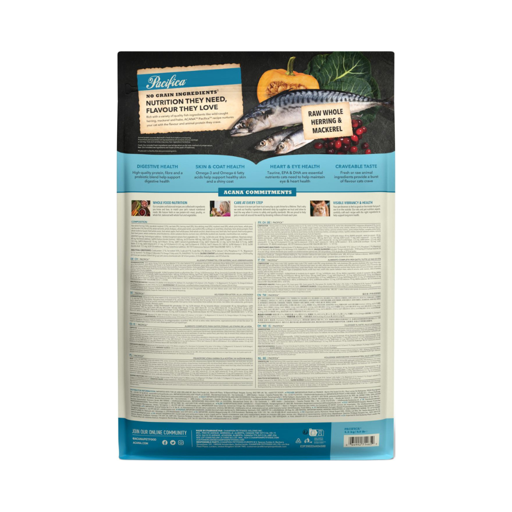 ACANA CAT Highest Protein Pacifica 4,5kg