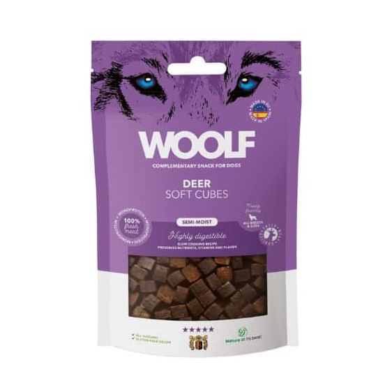 Woolf Soft Cubes Hjort, 100g
