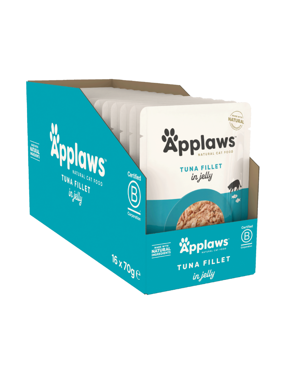 Applaws Tun 70g Gele Pose, Kat